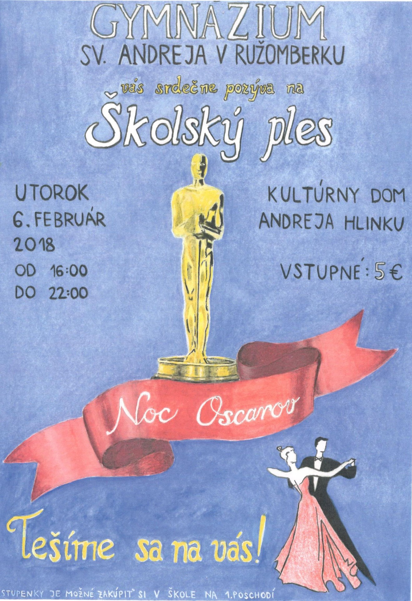 NOC OSCAROV - žiacky ples - Obrázok 1