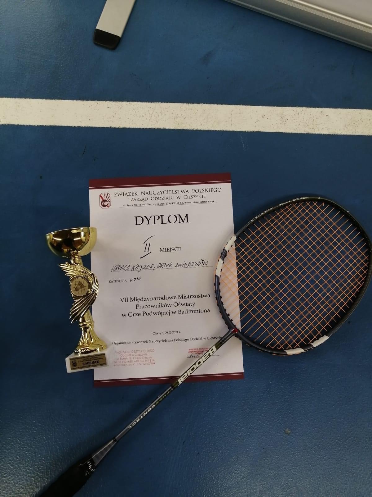 VII Międzynarodowe Mistrzostwa Pracowników Oświaty w Grze Podwójnej w Badmintona  - Obrazek 1