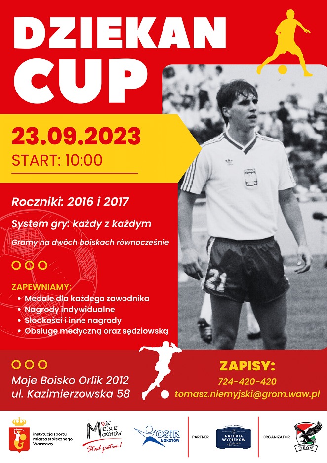 Turniej Piłki Nożnej "Dziekan Cup" 23 września - Obrazek 1
