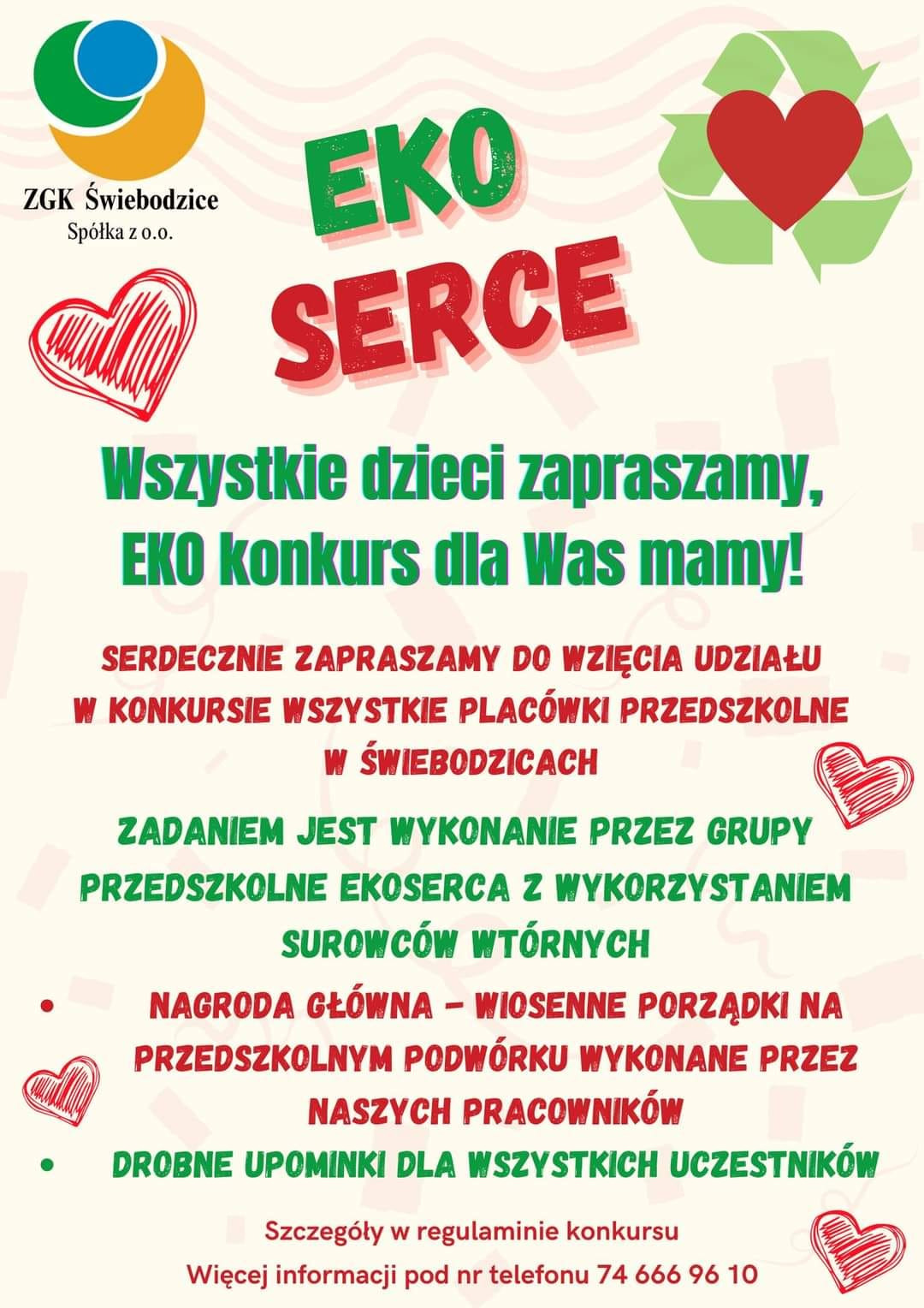 Eko Serce konkurs dla przedszkolaków - Obrazek 1