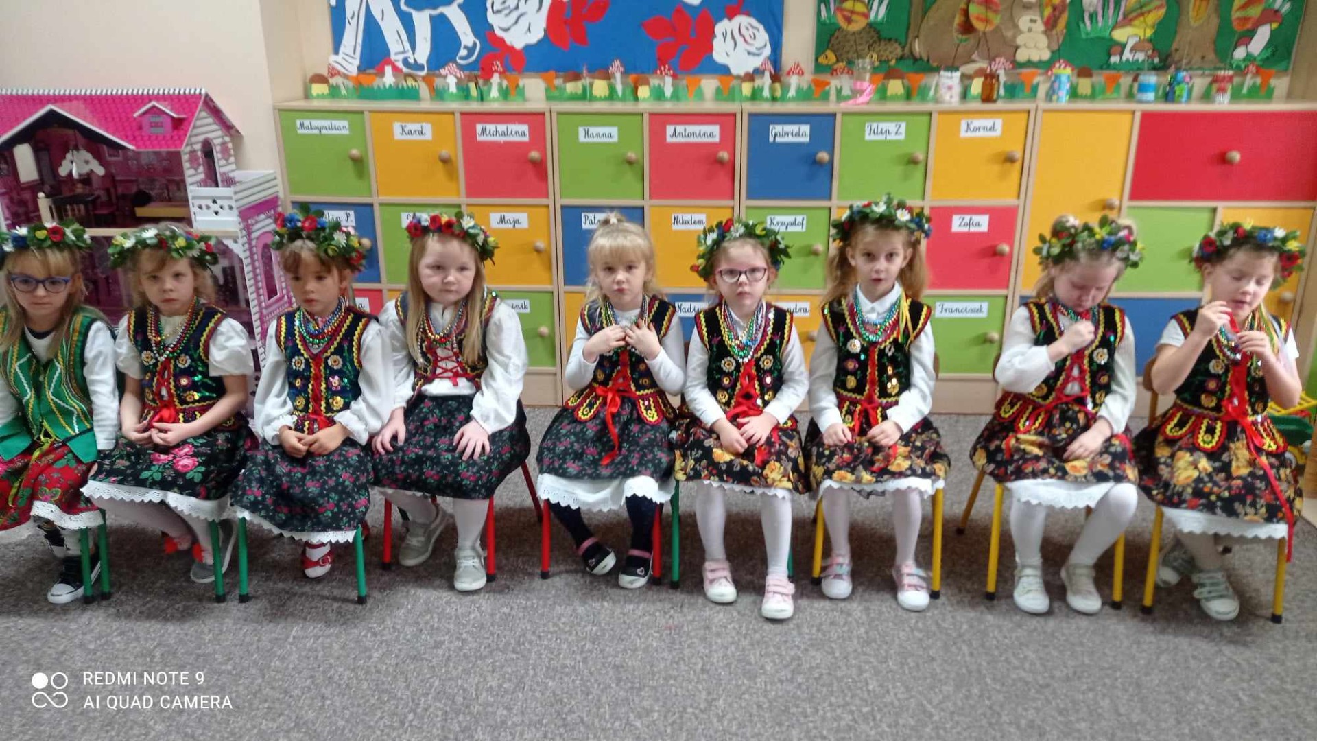 Występ przedszkolaków z okazji Narodowego Święta Niepodległości
