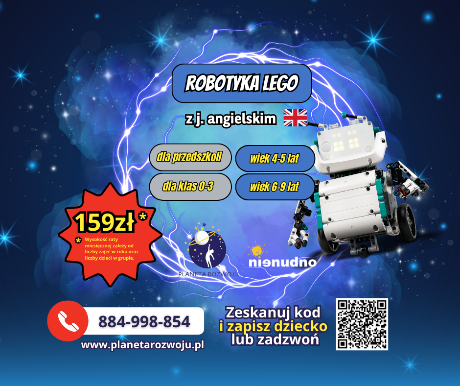 Plakat Robotyka Lego 