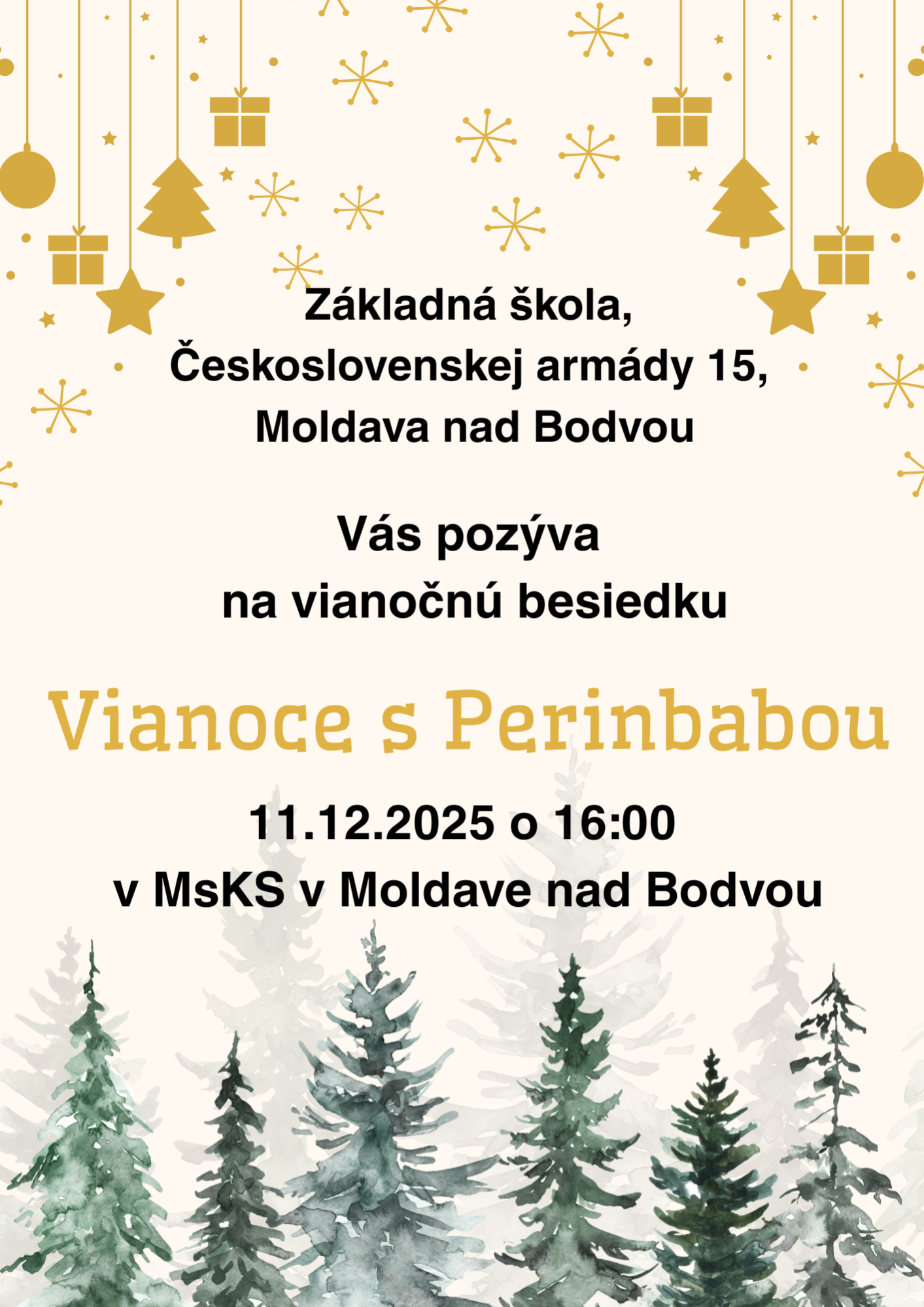 Vianočná besiedka - Obrázok 1