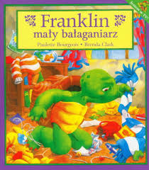 Książka pt: ,,Franklin mały bałaganiarz"