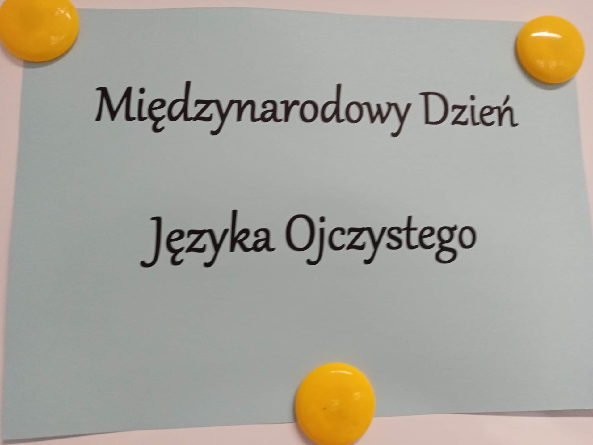 O Międzynarodowym Dniu Języka Ojczystego na lekcjach języka polskiego ❤️👏❤️ - Obrazek 1