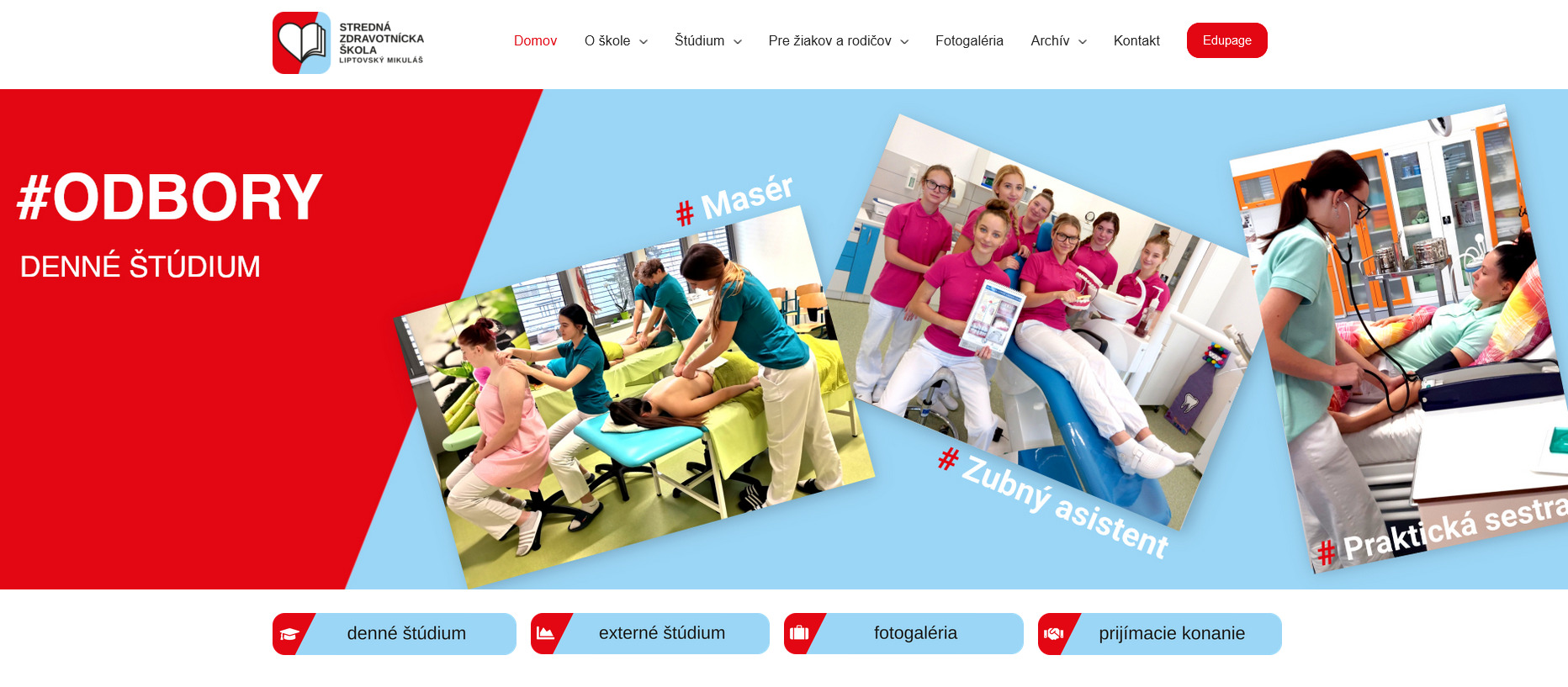 Nová webstránka školy - Obrázok 1