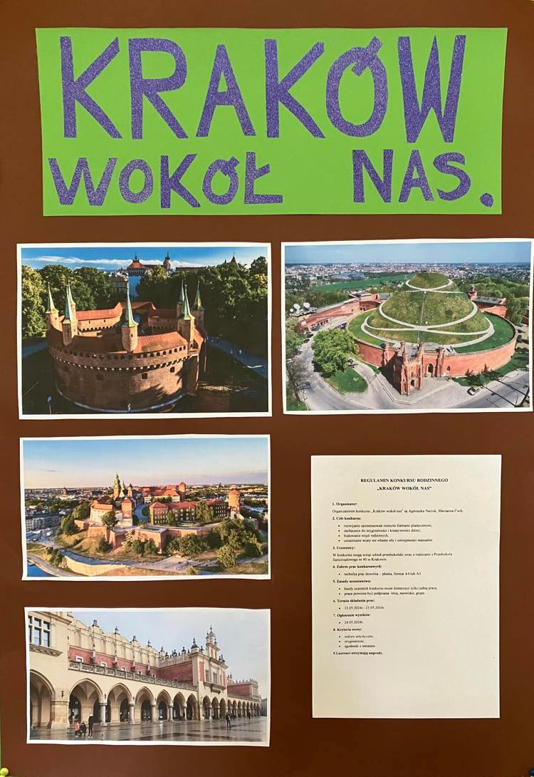 Zapraszamy do konkursu " Kraków wokół nas"! - Obrazek 1