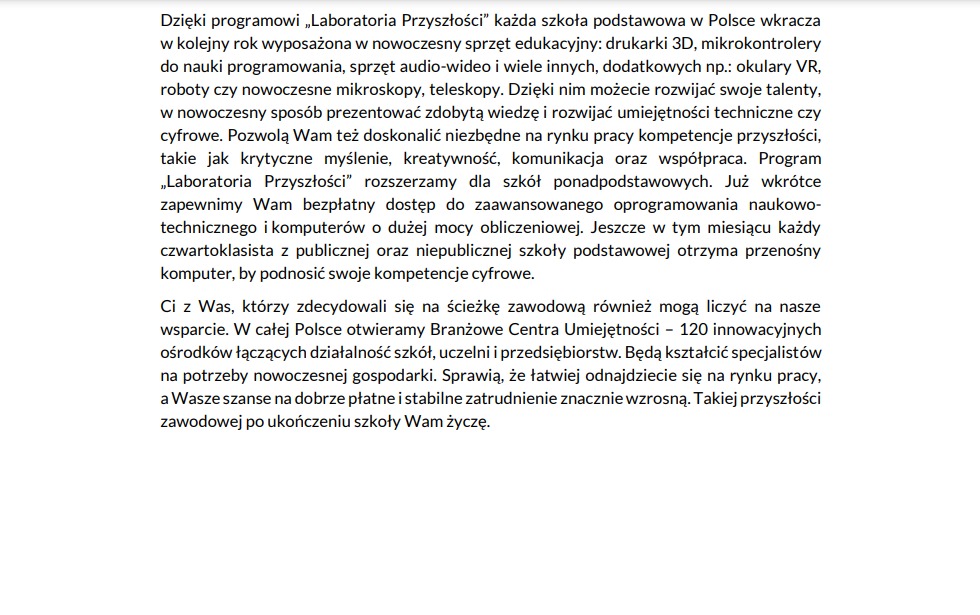 List Ministra Edukacji 2023/2024 cz.2