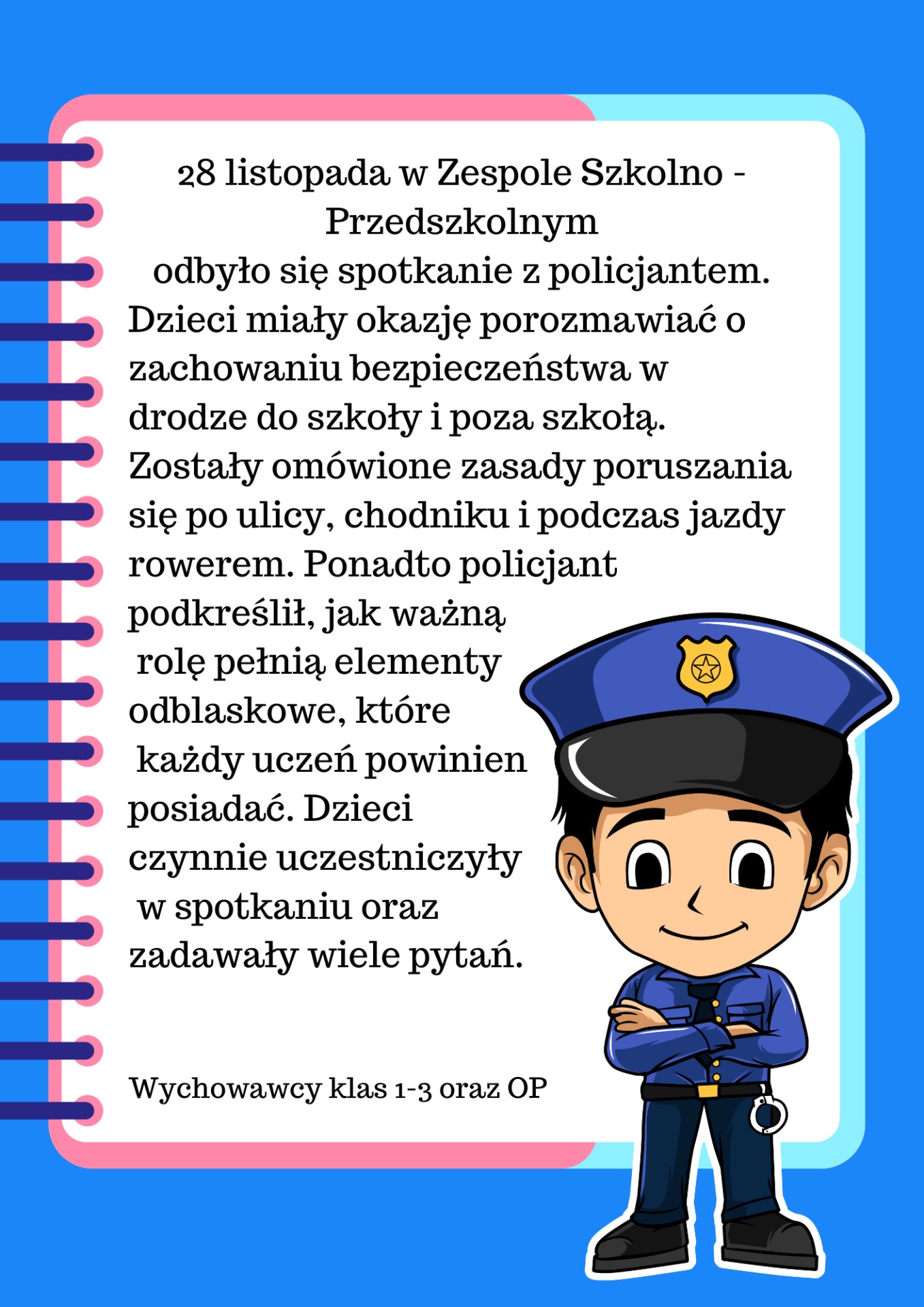 Spotkanie z Policjantem - Obrazek 1