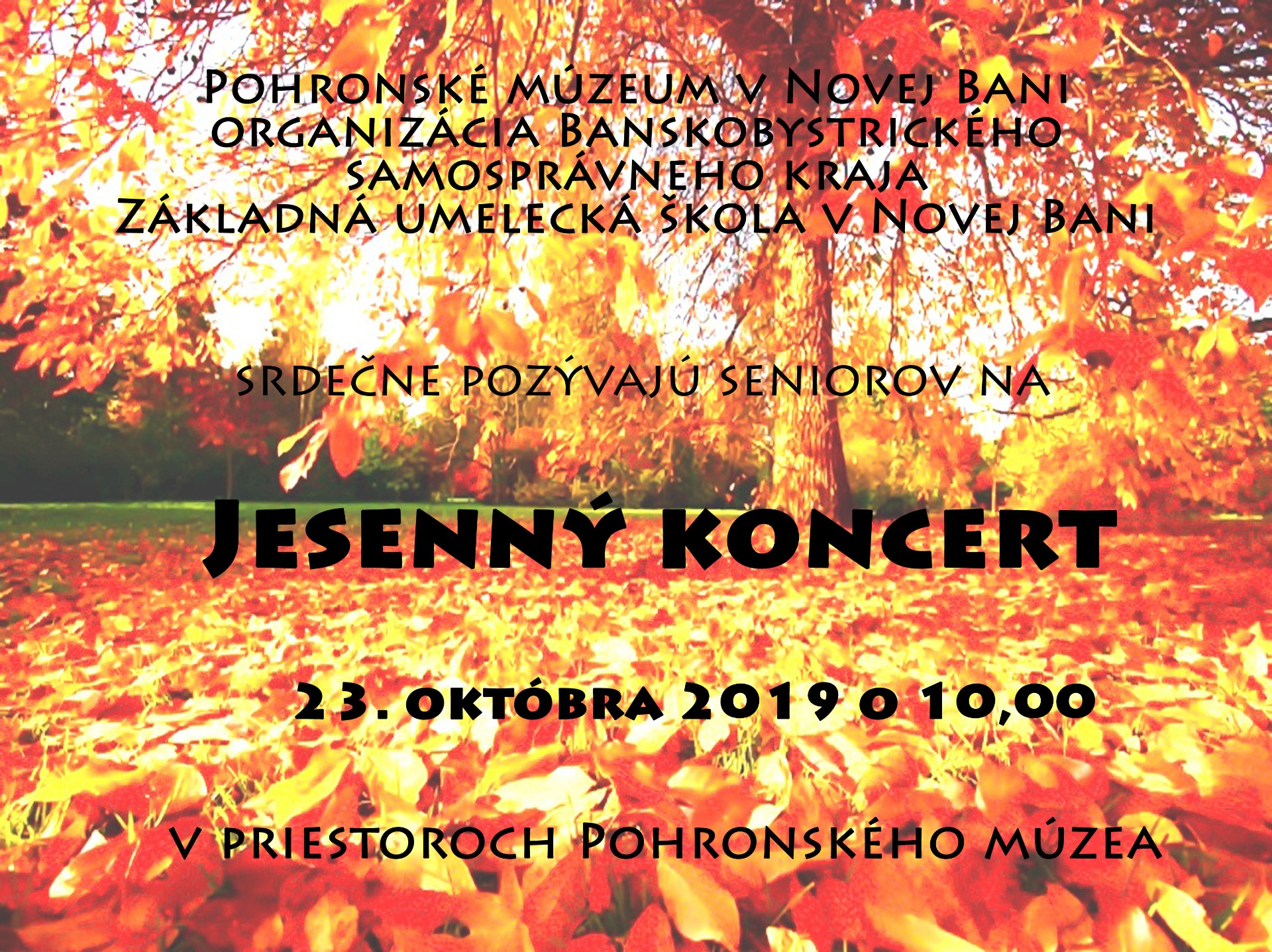 Jesenný koncert - Obrázok 1