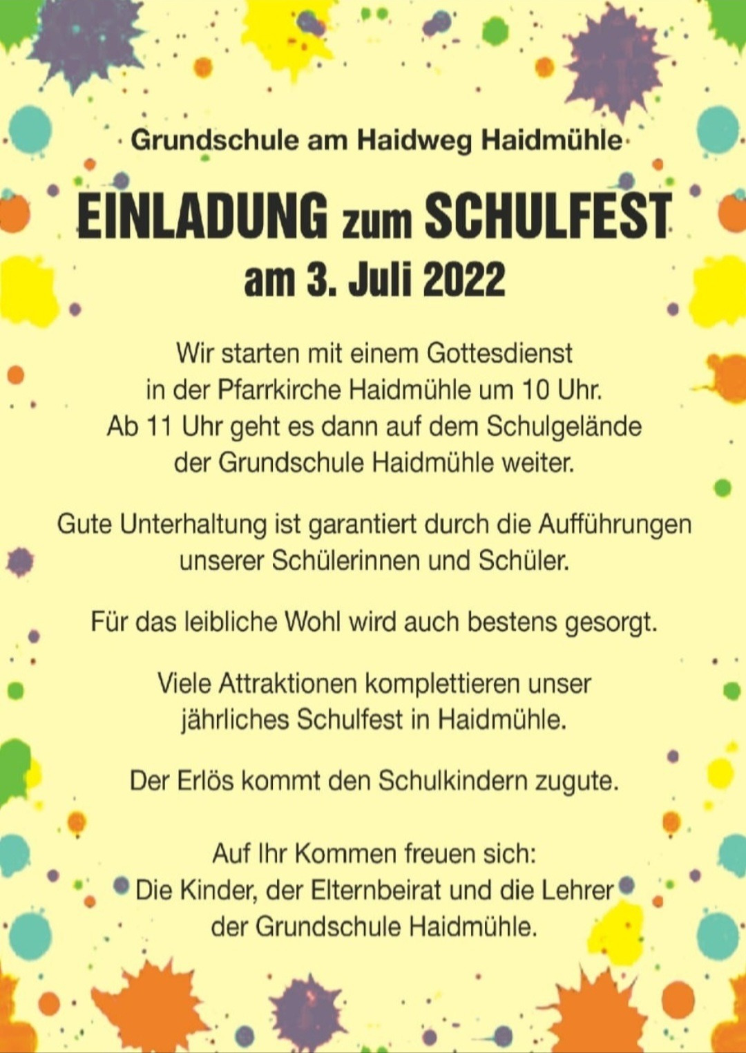 Schulfest in Haidmühle - Bild 2