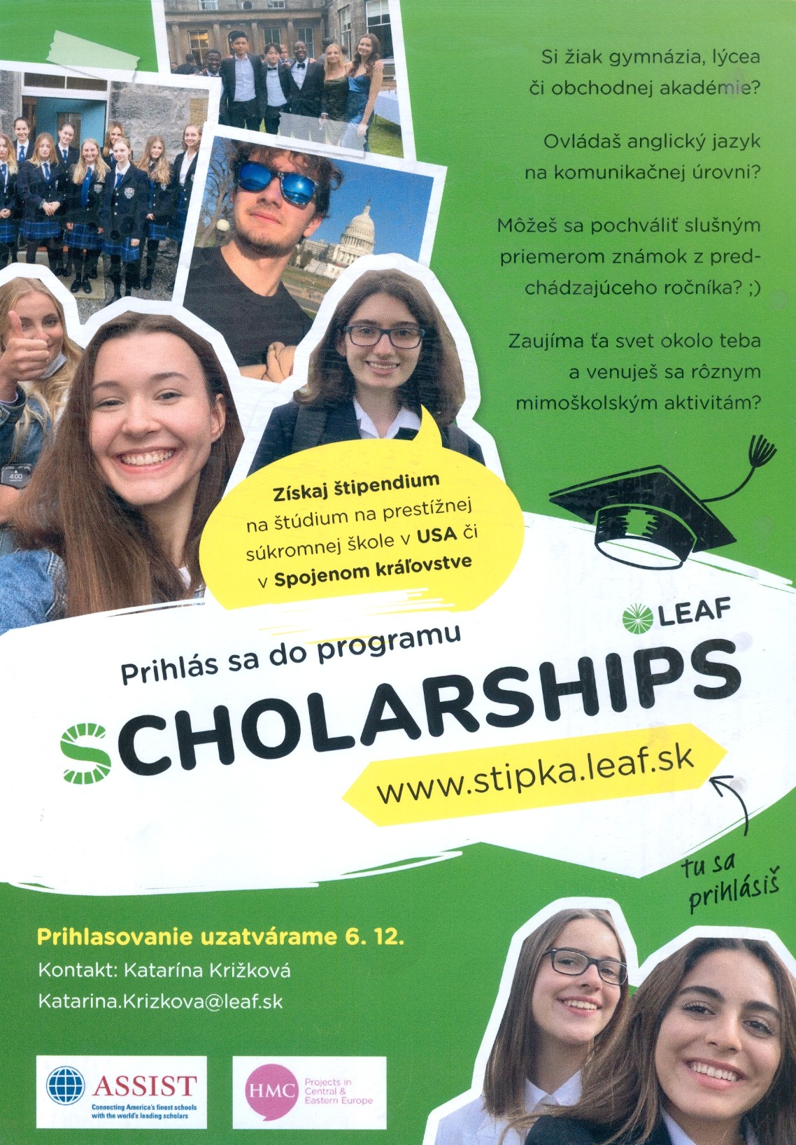 Scholarships - štipendium - Obrázok 1