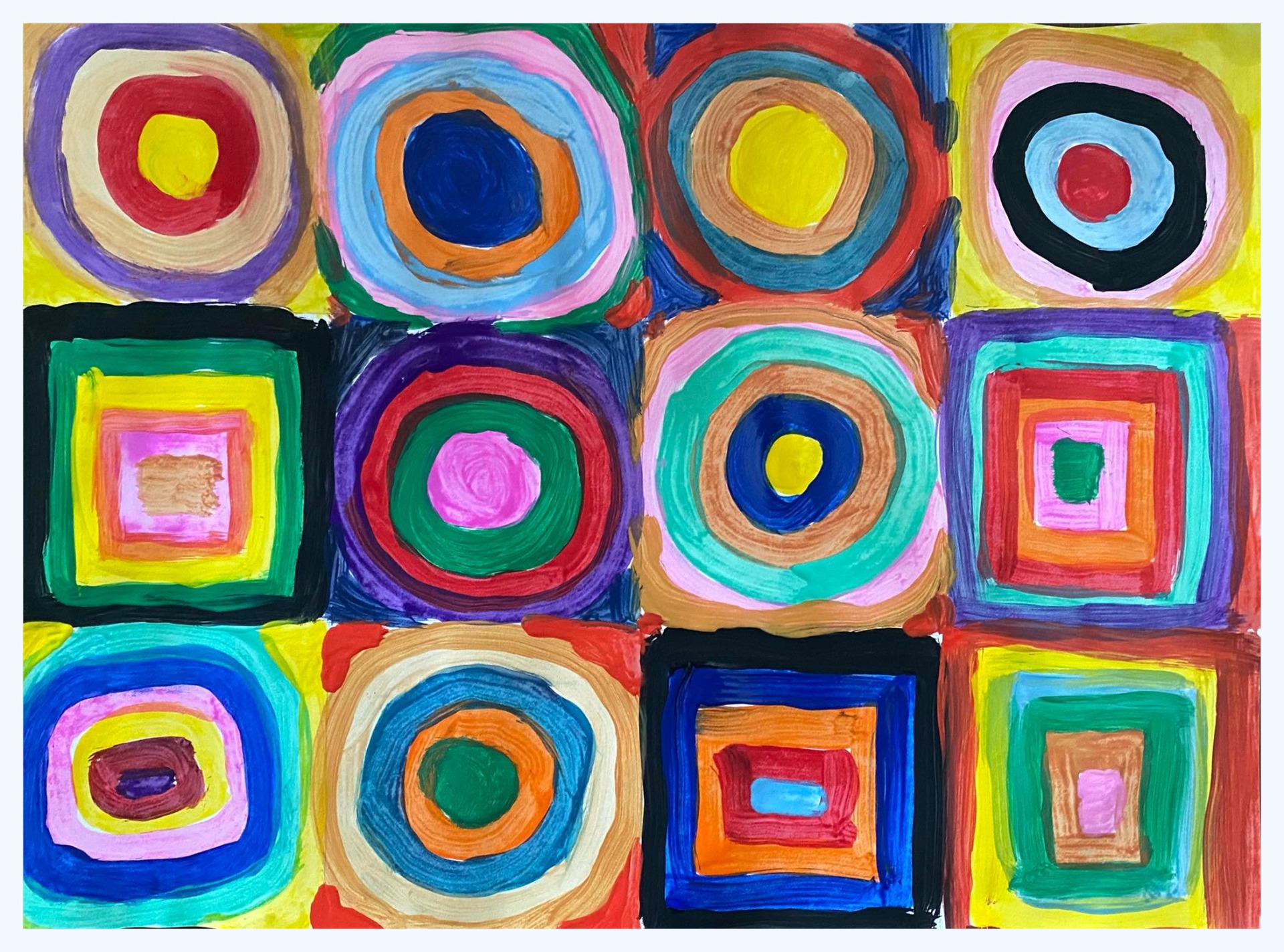 Wassily Kandinsky - Farebná štúdia - Obrázok 3