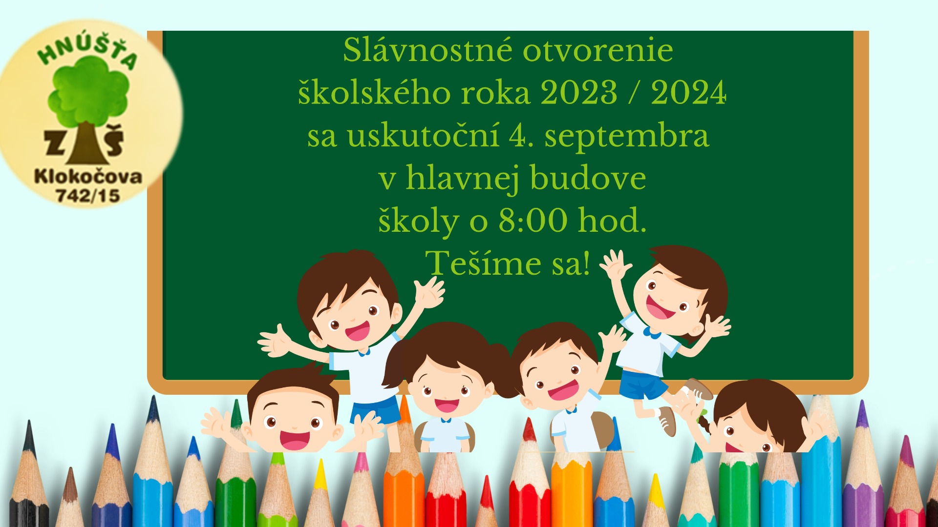 Slávnostné otvorenie školského roka 2023/2024 - Obrázok 1