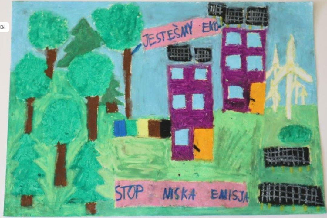 III miejsce Victoria Przybyłowska
„Jesteśmy eko - STOP niska emisja”