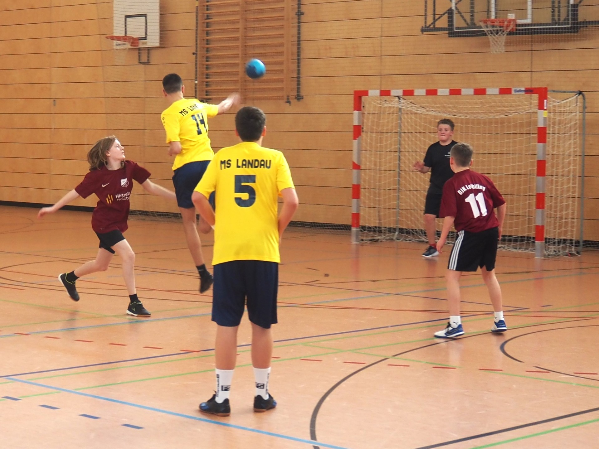 Handball Kreisfinale an der MSF - Bild 1