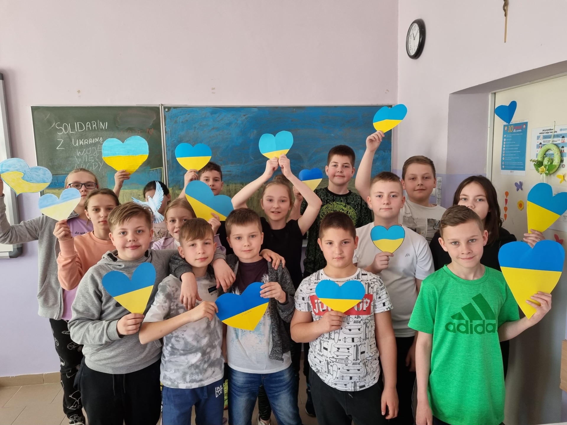 Nasi Uczniowie solidarni z Ukrainą - Obrazek 5