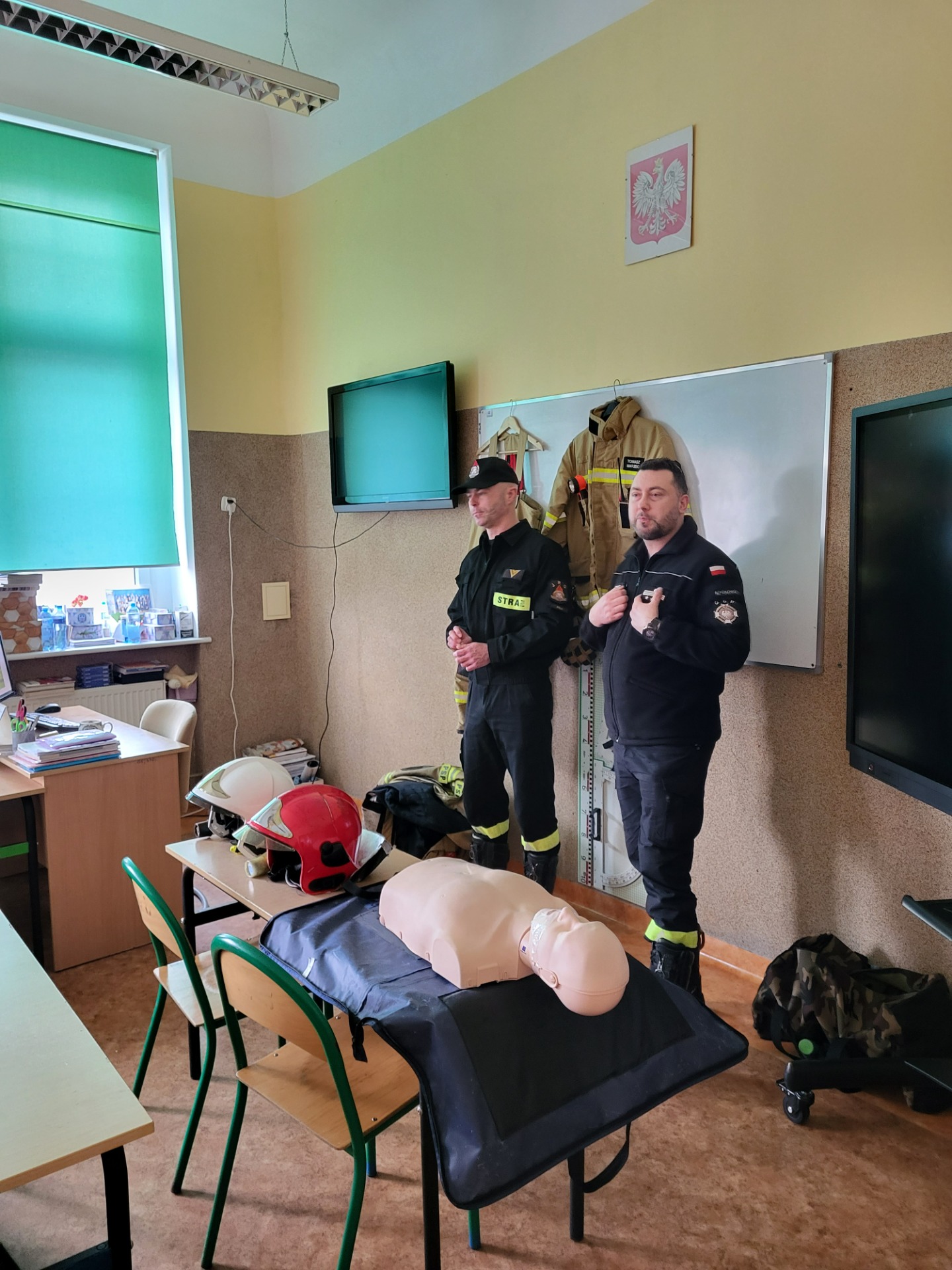 Wizyta strażaków w naszej szkole