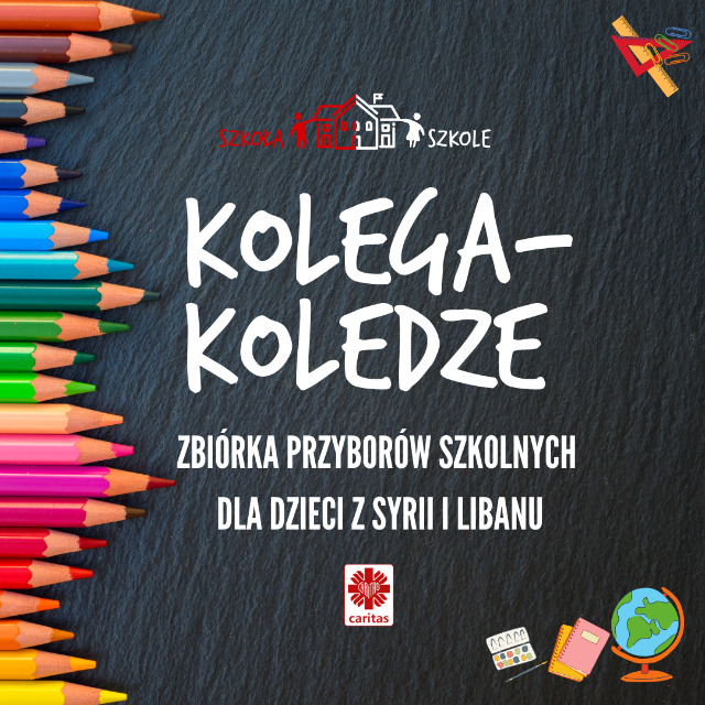 Akcja "KOLEGA - KOLEDZE zbiórka przyborów szkolnych" - Obrazek 1