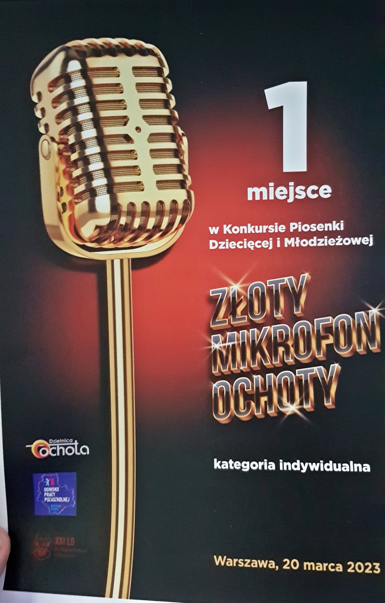 Kaja Fedorowicz - Złoty Mikrofon Ochoty - Obrazek 2
