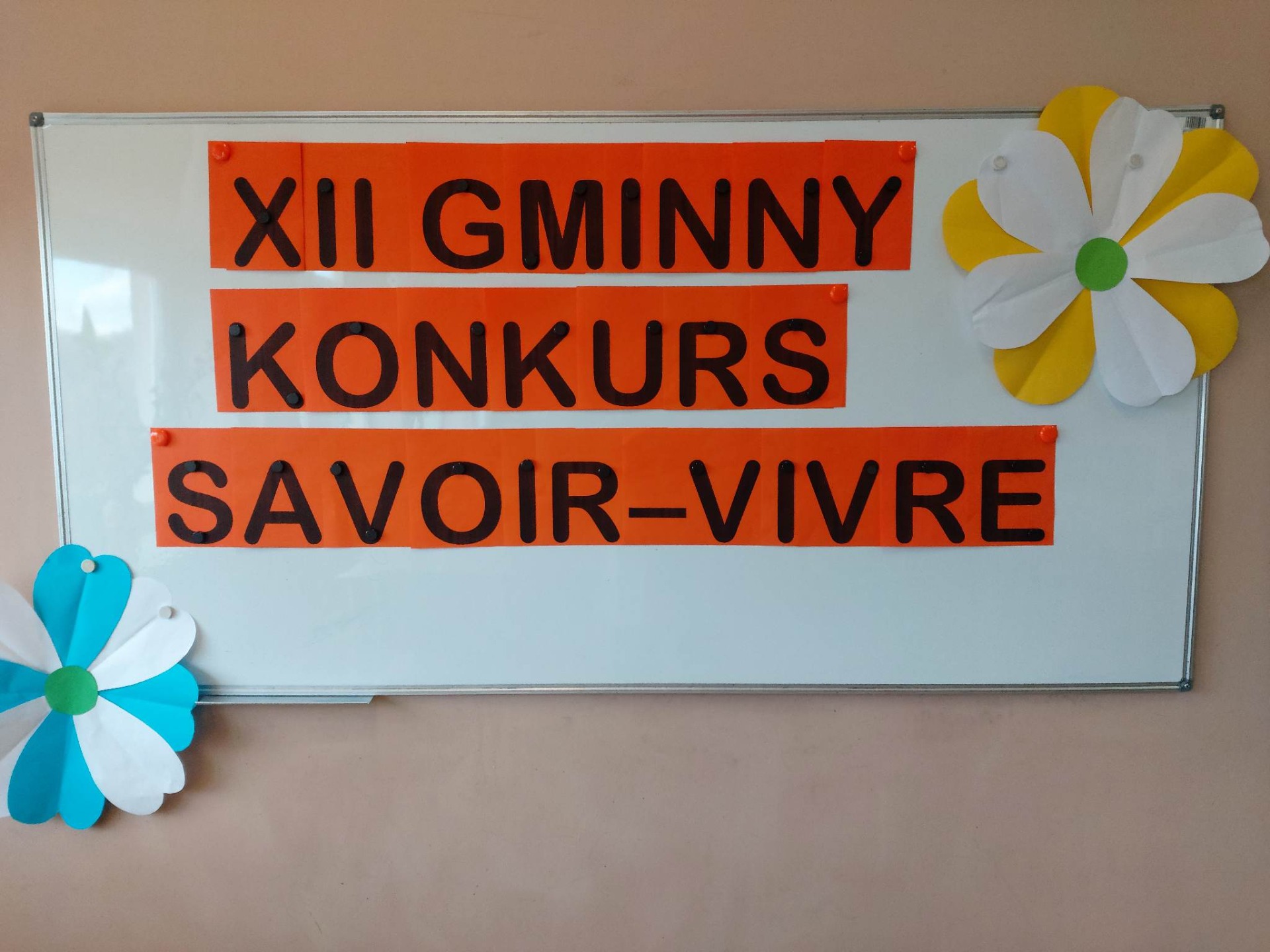 Gminny Konkurs Savoir-vivre. - Obrazek 1