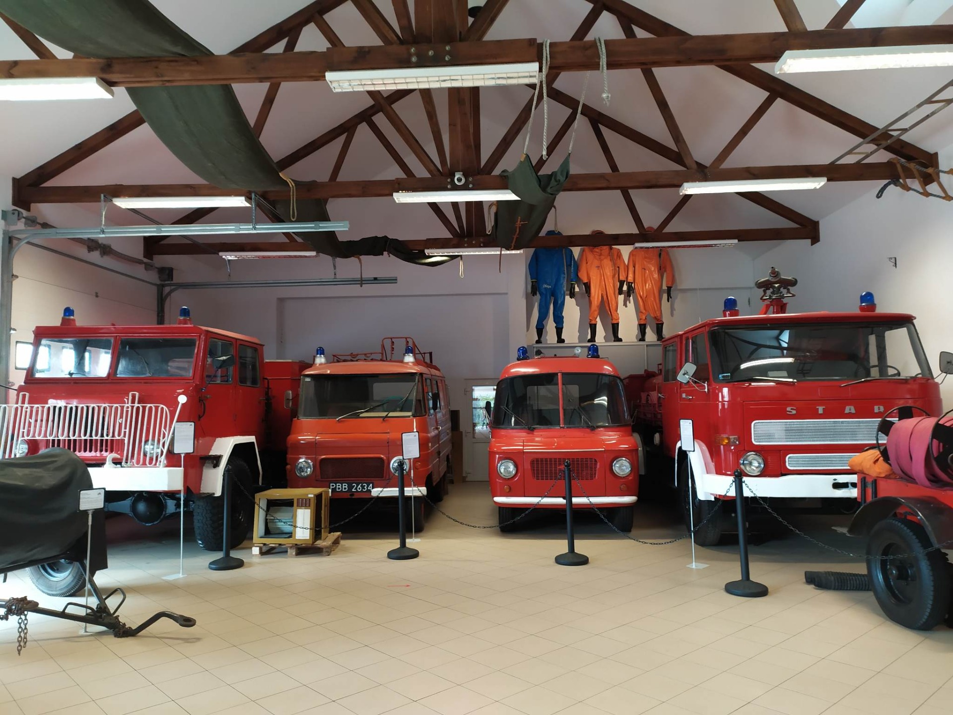 Wizyta w muzeum Pożarnictwa w Oseredku zdjęcie 1